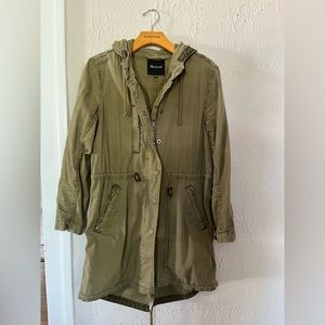 Madewell Rain Jacket. Hardly worn.